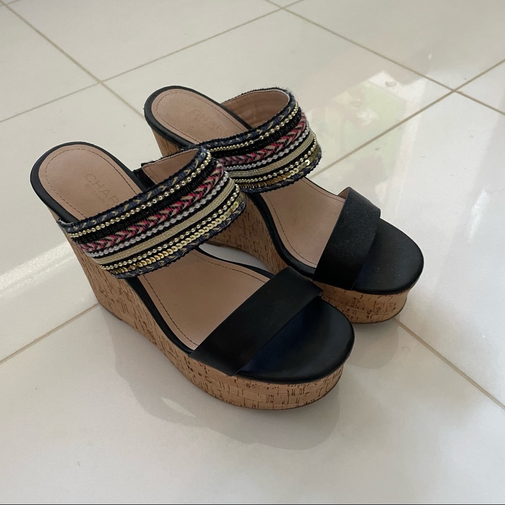 Black Slide Wedges